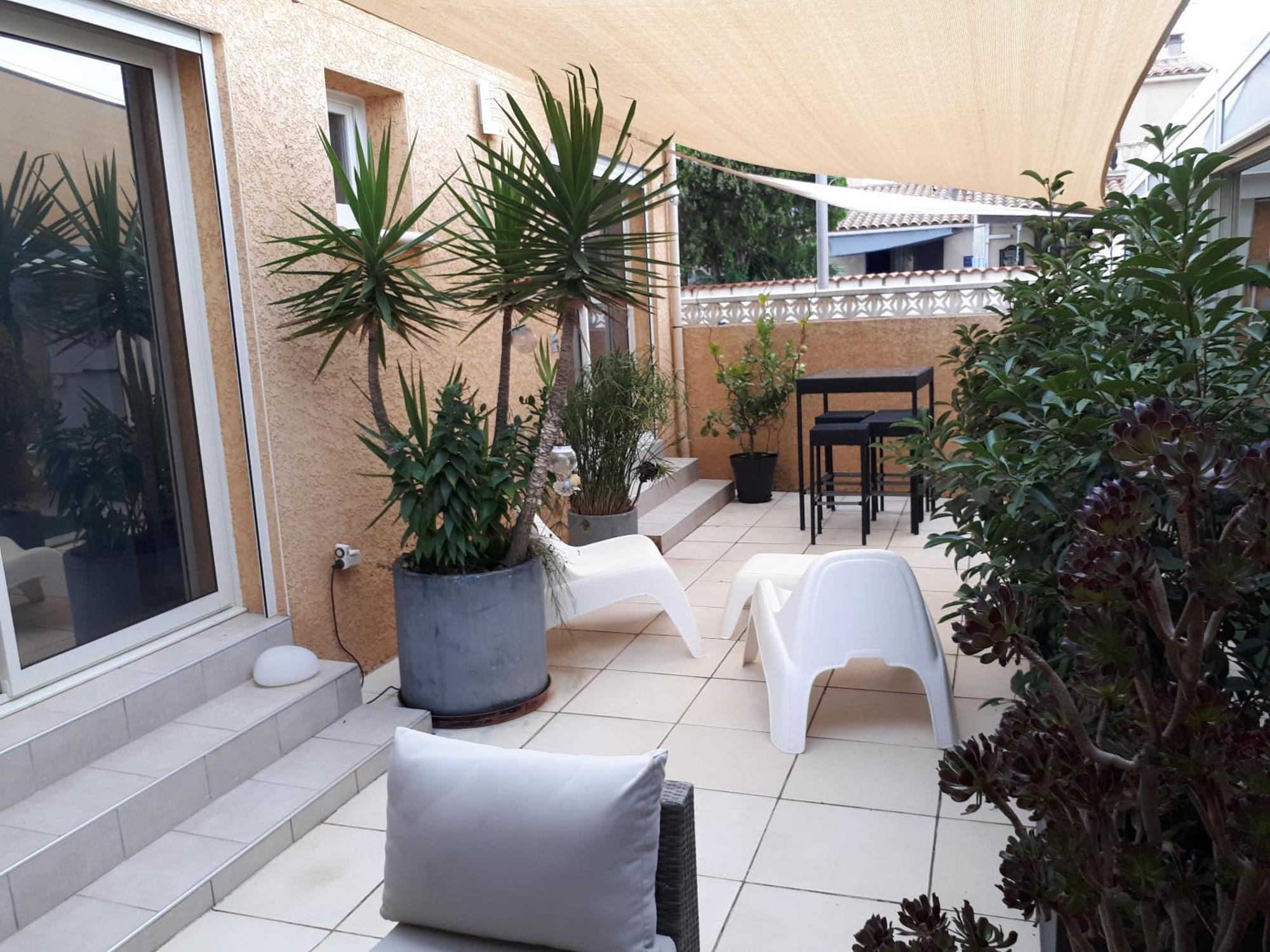 Studio à Marseillan chez véro et jj Exterior foto